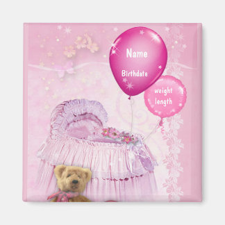 Maßgeschneidertes Baby-Girl Magnet