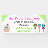 Maßgeschneidertes Banner für Cupcake Bakery (Horizontal)