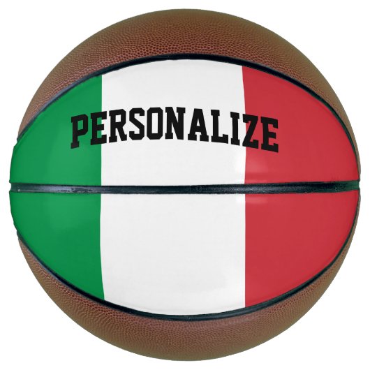 Maßgeschneidertes Basketballgeschenk in italienisc Basketball (Vorderseite)