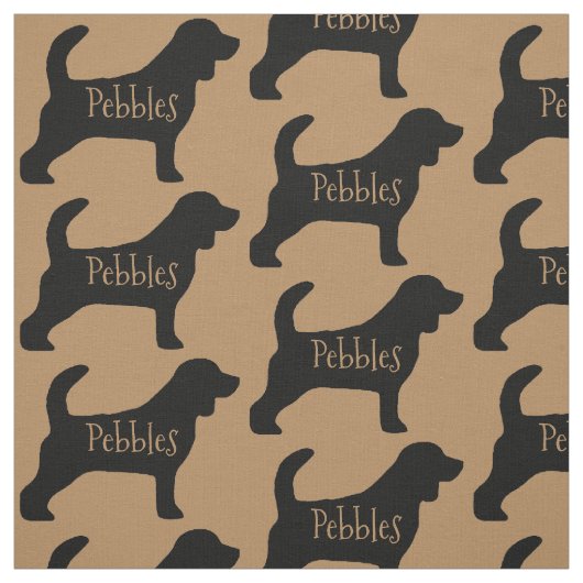 Maßgeschneidertes Beagle-Dog Stoff (Muster)