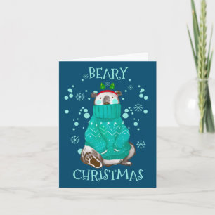 Maßgeschneidertes Beary Weihnachten Lustiges Süßes