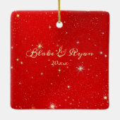 Maßgeschneidertes Besties Foto Ornament (Rückseite)