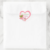 Maßgeschneidertes*Bienenkleber-Buch Runder Aufkleber (Tasche)