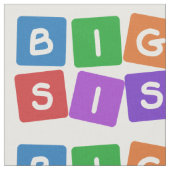 Maßgeschneidertes Big Sis-Gewebe Stoff (Nahaufnahme)