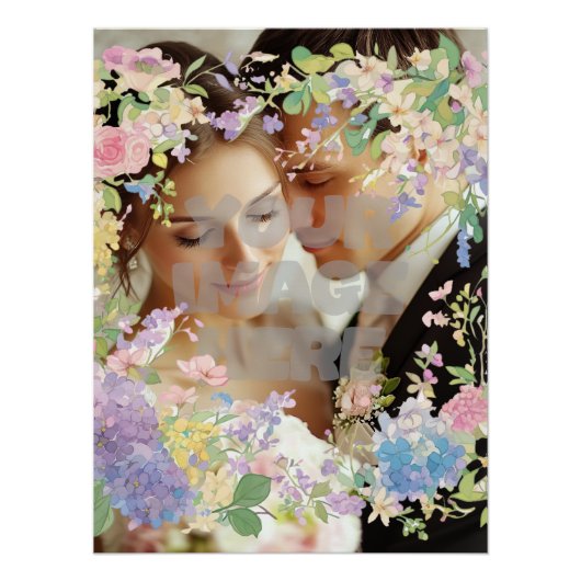 Maßgeschneidertes Bild für Blumenzehen Poster (Vorderseite)