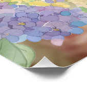 Maßgeschneidertes Bild für Blumenzehen Poster (Ecke)