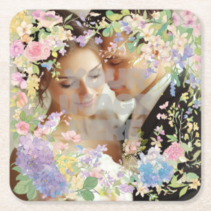Maßgeschneidertes Bild für Blumenzehen Rechteckiger Pappuntersetzer