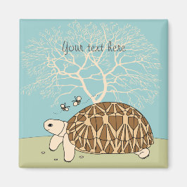 Maßgeschneidertes birmanisches Star Tortoise Magne Magnet