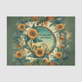 Maßgeschneidertes Blasenpapier Seidenpapier (Vorderseite)