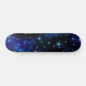Maßgeschneidertes Blue Galaxy Skateboard (Horizontal)