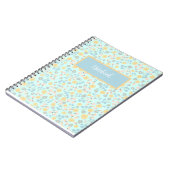 Maßgeschneidertes Blumenheft Notizblock (Linke Seite)