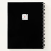 Maßgeschneidertes Boho Rainbow-Zitat - Lehrer Notizblock (Rückseite)