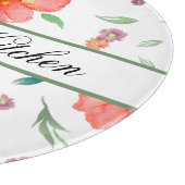 Maßgeschneidertes Botanisches Koppel-Board - Gesch Schneidebrett (Ecke)