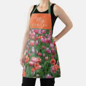 Maßgeschneidertes Bright Orange, Pink & Green Tuli Schürze (InSitu)