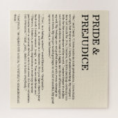 Maßgeschneidertes Buchangebot Jane Austen Puzzle (Horizontal)