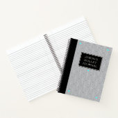 Maßgeschneidertes Bullet Journal für Schwarz und G Notizblock (Innenseite)