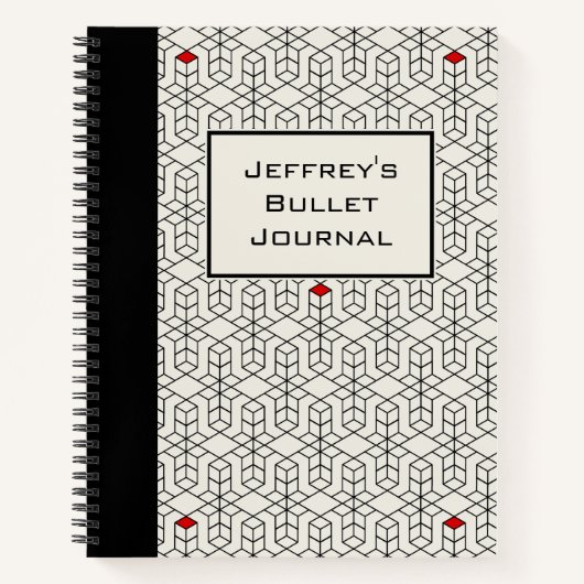 Maßgeschneidertes Bullet Journal Notizblock (Vorderseite)