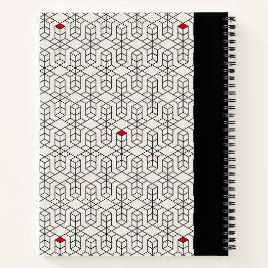 Maßgeschneidertes Bullet Journal Notizblock (Rückseite)