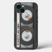 Maßgeschneidertes Cassette-Mix-Band Case-Mate iPhone Hülle (Rückseite)