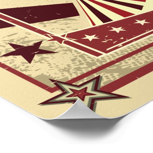 Maßgeschneidertes Circus Poster (Ecke)