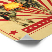 Maßgeschneidertes Circus Poster (Ecke)