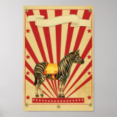 Maßgeschneidertes Circus Poster (Vorne)
