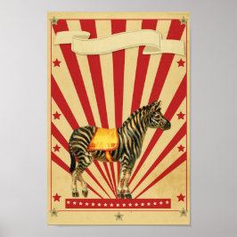 Maßgeschneidertes Circus Poster