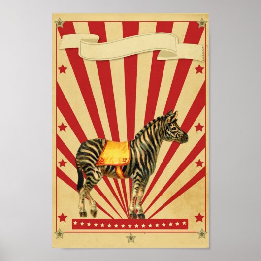 Maßgeschneidertes Circus Poster (Vorne)