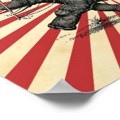 Maßgeschneidertes Circus Poster (Ecke)