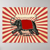 Maßgeschneidertes Circus Poster (Vorne)