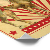 Maßgeschneidertes Circus Poster (Ecke)
