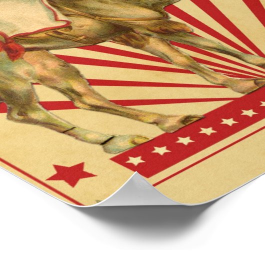 Maßgeschneidertes Circus Poster (Ecke)