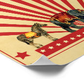 Maßgeschneidertes Circus Poster (Ecke)
