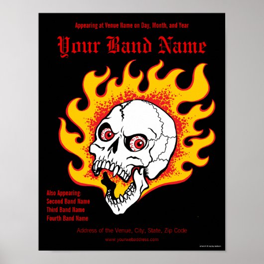 Maßgeschneidertes Concept Poster (Vorne)