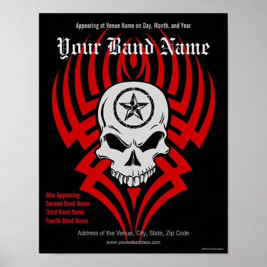 Maßgeschneidertes Concept Poster (Vorne)