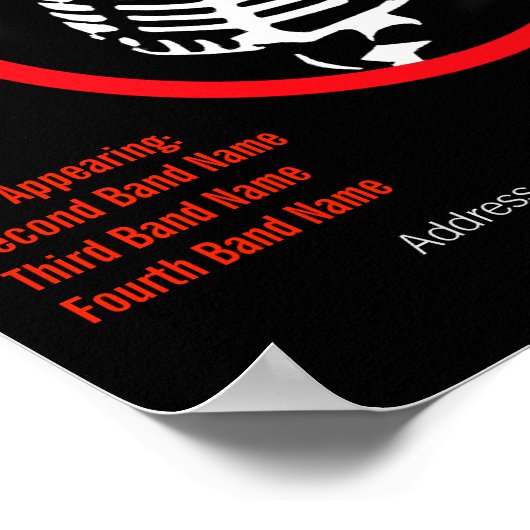 Maßgeschneidertes Concept Poster (Ecke)