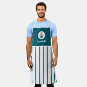 Maßgeschneidertes Crispe Cupcake Bäckerei Schürze (Getragen)