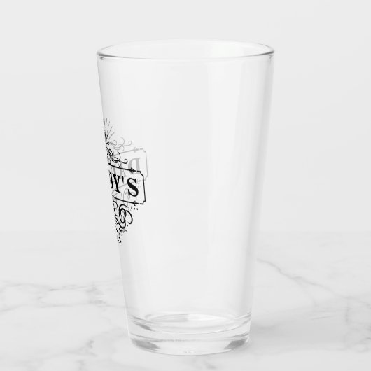 Maßgeschneidertes Daddy's Pub Year etabliertes Gla Glas (Links)