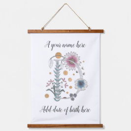 Maßgeschneidertes Dekorieren D Wandteppich Mit Holzrahmen