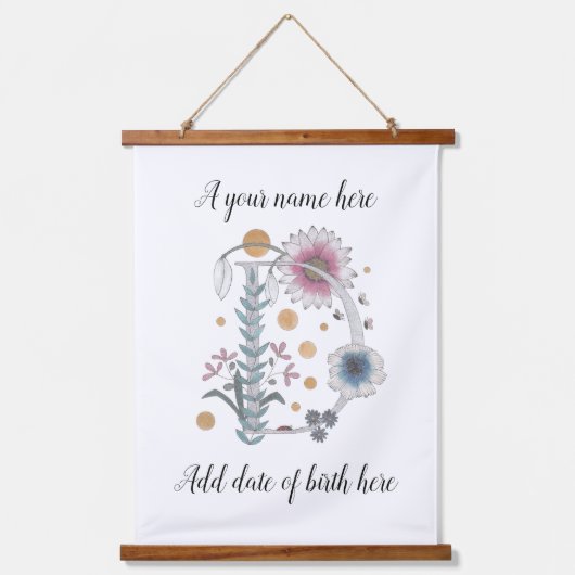 Maßgeschneidertes Dekorieren D Wandteppich Mit Holzrahmen (Vorderseite)