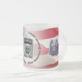 Maßgeschneidertes Design der 82. Im Flugzeug Divis Mattglastasse (VorderseiteRechts)