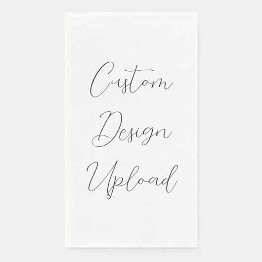 Maßgeschneidertes Design für Papierhandtücher Serviette (Vorderseite)