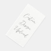 Maßgeschneidertes Design für Papierhandtücher Serviette (Ecke)