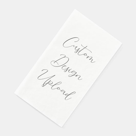 Maßgeschneidertes Design für Papierhandtücher Serviette (Ecke)