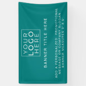 Maßgeschneidertes Design Vinyl Business Banner für (Vertikal)