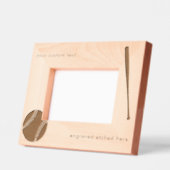 Maßgeschneidertes Etched American Baseball Bat Geätzte Rahmen (Links)