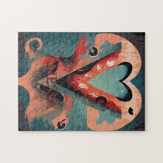 Maßgeschneidertes Fantastisches V Puzzle (Horizontal)