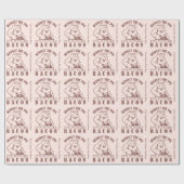 Maßgeschneidertes Farbumhüllungspapier PIG BIS BAC Geschenkpapier (Flach)