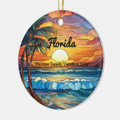 Maßgeschneidertes Florida-Imitat Keramik Ornament (Links)