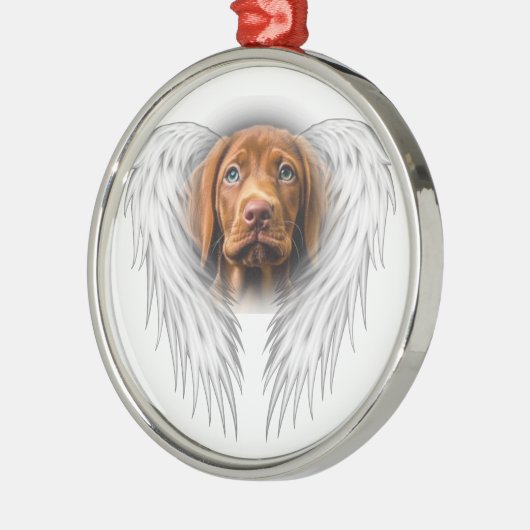 Maßgeschneidertes Foto Angel Wings Ornament (Links)